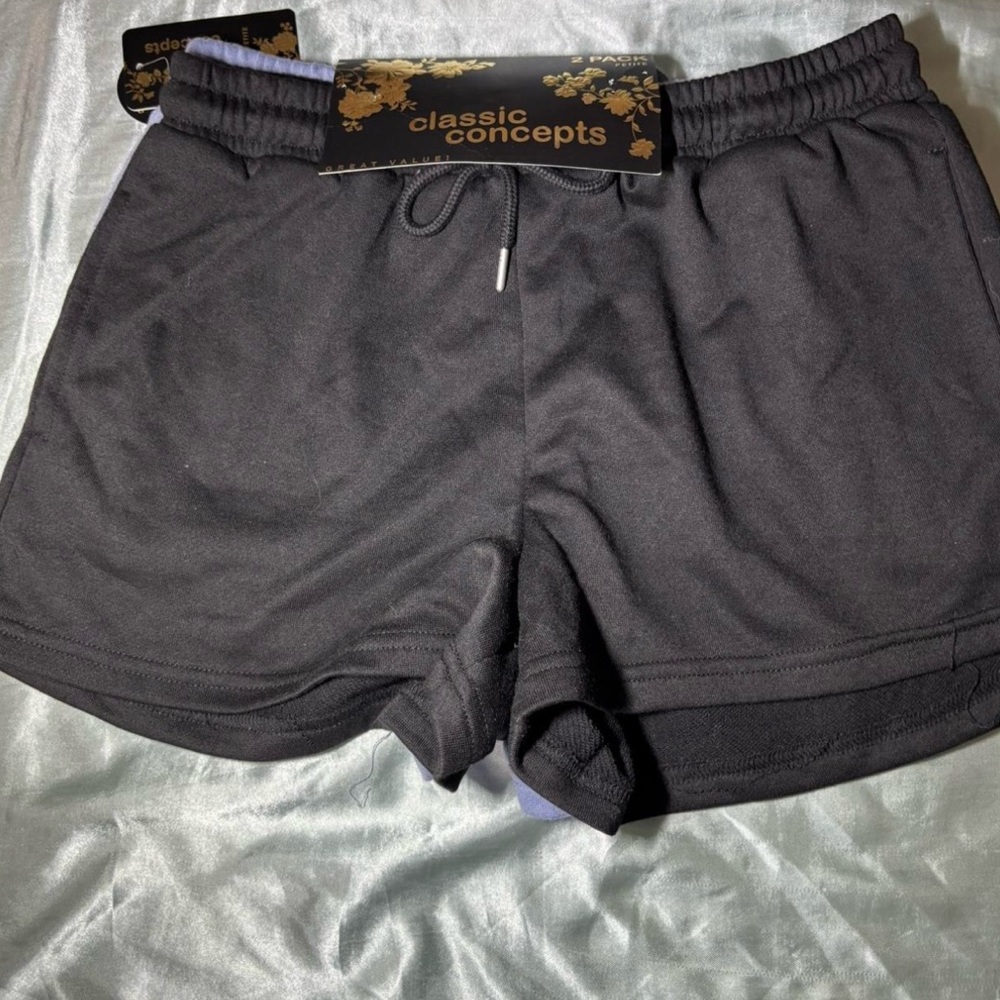 Women's Black Athletic Shorts